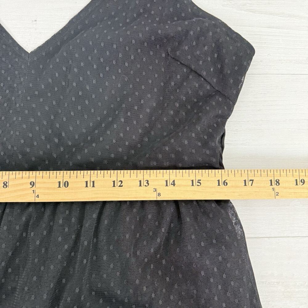 NWT Lulus Made to Be Magical Maxi‎ Dress XL Black Dotted Tulle Witchy Whimsygoth - Picture 12 of 16